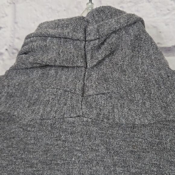 Evolution by Cyrus Ladera Gray Open Front Pocket Cardigan Sweater Stitch Fix 1X - Picture 7 of 9